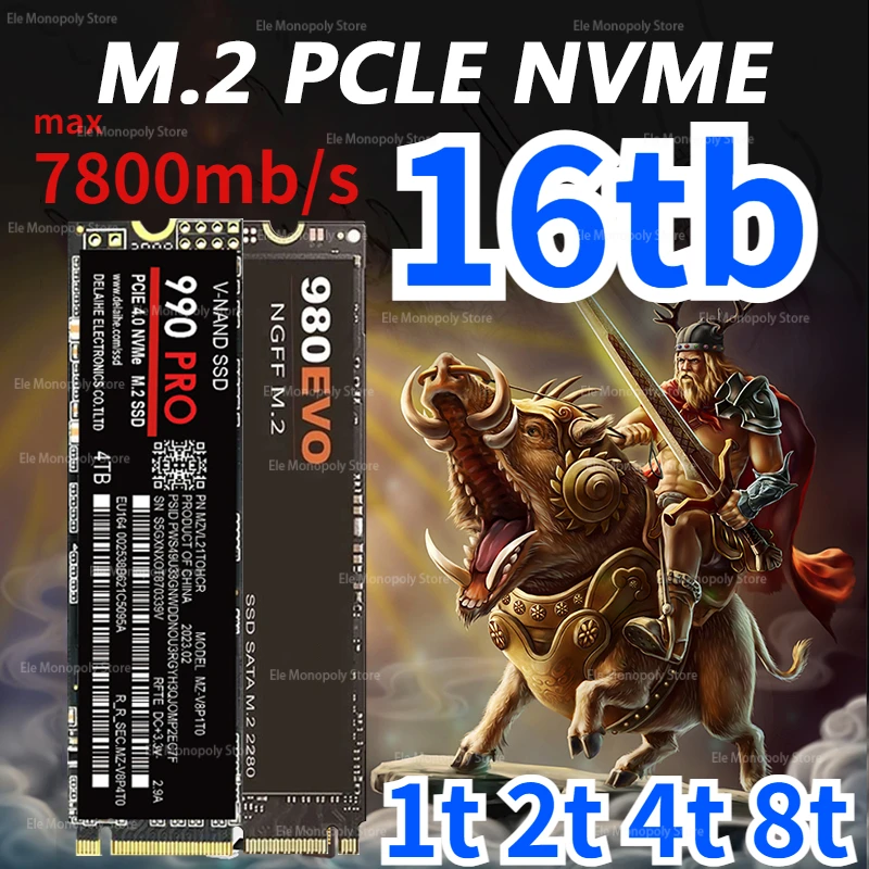 8 TB Mass Storage M. 2 SSD Nvme 1 TB 4TB Kietojo disko Disko Didelės Spartos M. 2280 2 PCIe 3.0 Vidaus Kietajame Diske Nešiojamojo kompiuterio Darbalaukį0