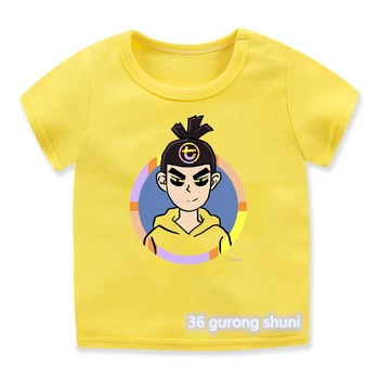 Naujas Atvykimo 2022 Vaikų Drabužių Tshirts Anime Žirkliniai Septynių Animacinių filmų Print T-Marškinėliai Berniukams, Vasaros Vaikų Drabužius, Topai