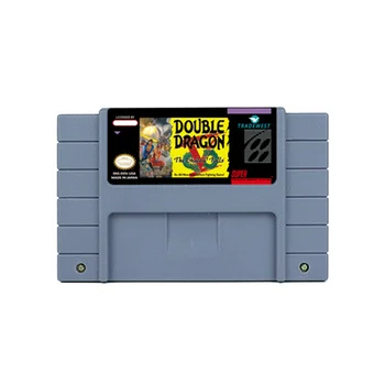 Double Dragon V - Šešėlis Krenta Veiksmo Žaidimas SNES 16 BitRetro Krepšelį Vaikų Dovanų