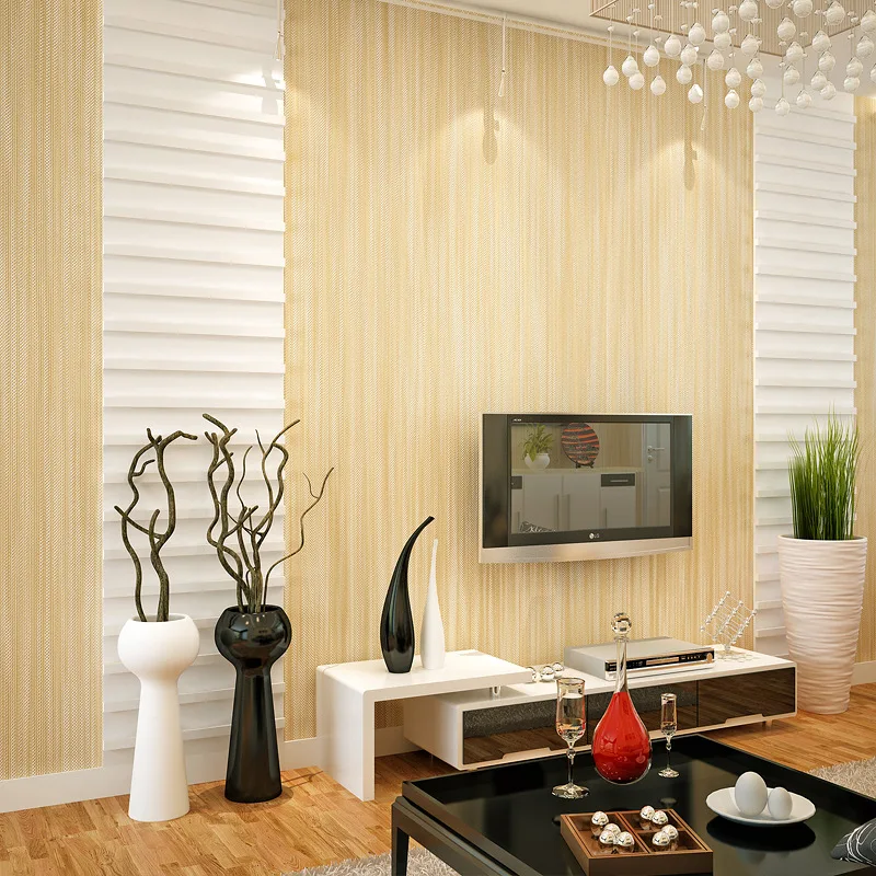 Beibehang Šiuolaikinės paprasta, aiškia spalva linas banga taško, dryžuotas 3D tapetai kambarį restoranas darbalaukio foną 3D tapetai1