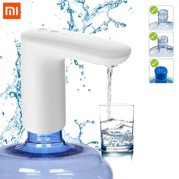Naujas Xiaomi Nešiojamų vandens dozatorius USB įkrovimo vandens dozatorius namų automatinė mini barelį, vandens, elektros siurbliu, vandens dozatorius