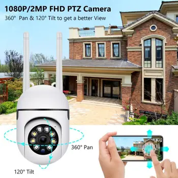 2~10VNT 2.4 g/5g Ip Kamera Dual Band Kameros Apsaugos Kameros Hd Wi-fi, Kamera, Wireless Stebėjimo Kameros
