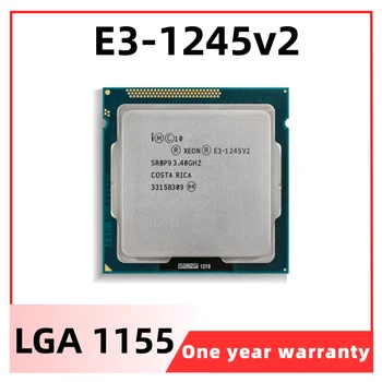 Originalus E3-1245v2 E3-1245 v2 E3 1245 v2 CPU Procesorius 3.4 G (8M Cache, 3.40 GHz) Quad Core 22 nm 77 W scrattered vienetų