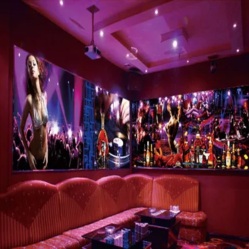 beibehang KTV tapetai tema tapetai nuostabiu grožiu TV stereo atspindintis fonas 3d violetinė medžiaga sienos papel de parede