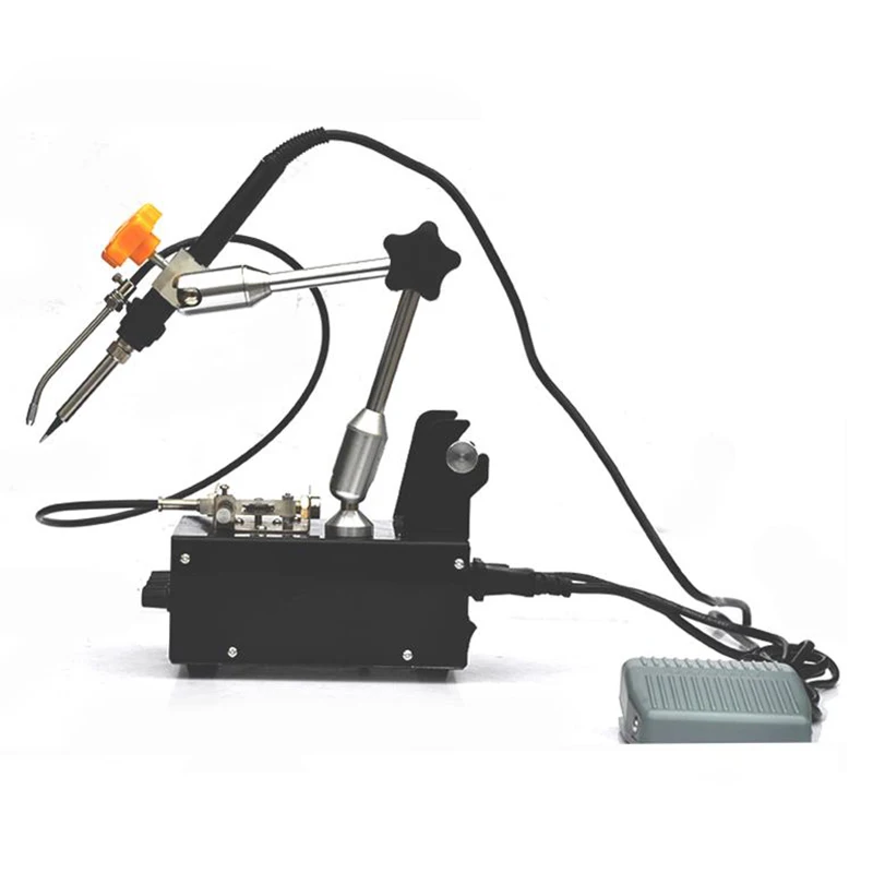 220V Litavimo Mašinos pedalą automatinė minkštojo litavimo pistoletas lituoklio, automatinė litavimo robotas2