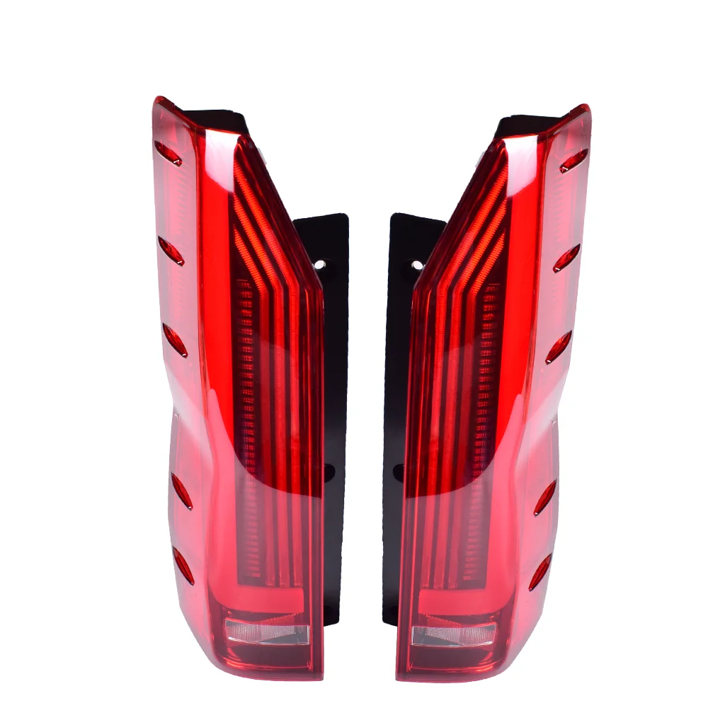 Sunlop Hiace Dalimis #4234 LED galinius Žibintus Aukštos Kokybės Automobilio galinių žibintų Tinka 300 Priemiestinių Juoda Raudona Automobilis led lightLED2