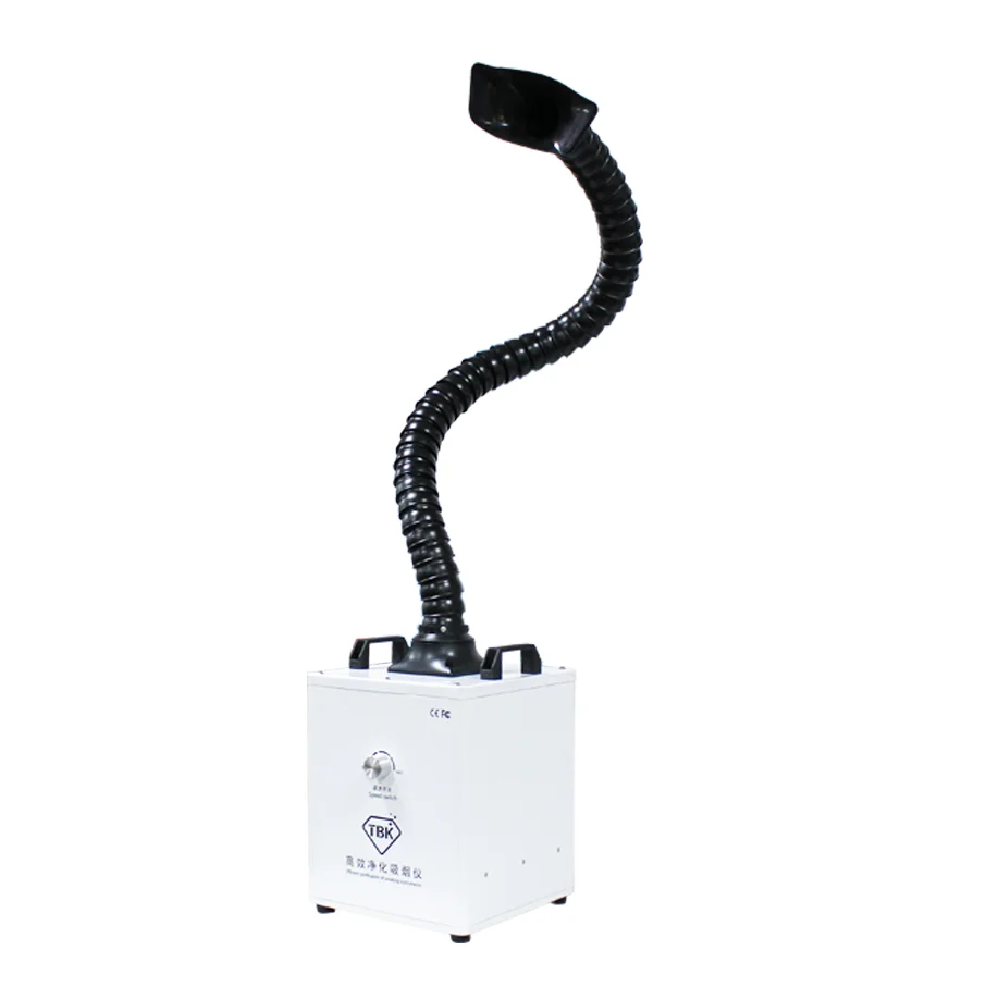 TBK-618 150W Rūkymas valytuvas Aukštas filtravimo tbk lazerio aparatas telefonu remontas, Suvirinimo nešiojamų Dūmų, Garų Ištraukėjas2