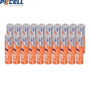 20Pcs PKCELL 1.6 V AAA baterijos 900mWh Ni-Zn AAA Akumuliatorius Baterijos Mikrofonas, Belaidė Klaviatūra, Pelė ir kt