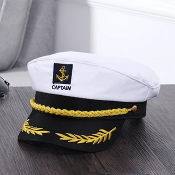 Suaugusiųjų Jachta Skrybėles, Valtis Kapitonas Laivo Jūrininkas, Kapitonas Kostiumas Skrybėlę reguliuojamas Bžūp Jūrų Laivyno Admirolas Vyrams, Moterims