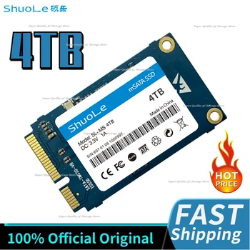 ShuoLe 2TB/1 TB/512 GB/256 GB/128 GB Didelės spartos solid-state drive MSATA SSD SD Korteles