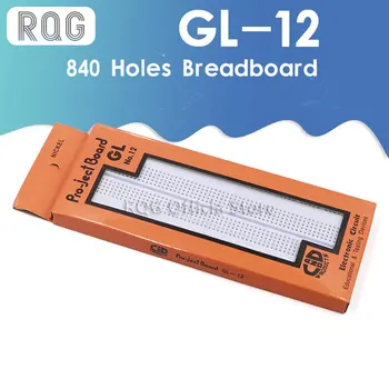 840 skylių Breadboard GL-12 175*67*8mm tunelio plokštės pakaitos platrs gali būti spliced derinys