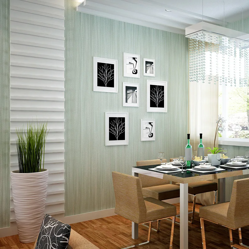 Beibehang Šiuolaikinės paprasta, aiškia spalva linas banga taško, dryžuotas 3D tapetai kambarį restoranas darbalaukio foną 3D tapetai3