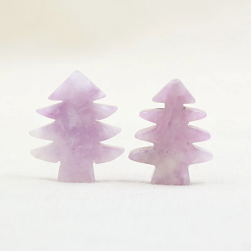 BG9194 Natūralus Akmuo kristalas Mini Žalia Dongling Kalėdų Medžio apdaila maža dovana3