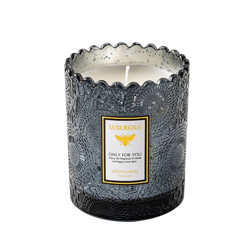 Gemos 7 OZ Jar Natūralios Sojų Žvakės Namų Puošybai Aromatizuoti Žvakės Dovana Svečias Aromaterapija Žvakės4