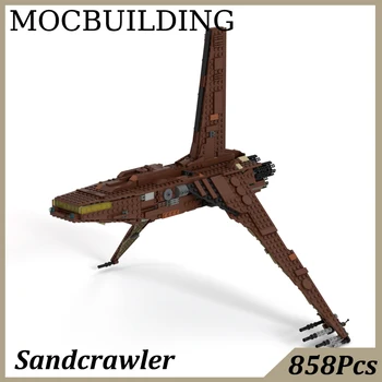 Sandcrawler Erdvėlaivis Modelis SS Kūrimo Bloką Plytų Žaislai Vaikams Gimtadienio Dovana