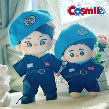 Cosmile Originalus Suformuota Policijos Padalinio Yang Zhen Wang Yibo Star Drabužiai, Kostiumai, Apranga 15cm 20cm Lėlės Žaislas Cosplay Mielas GG C