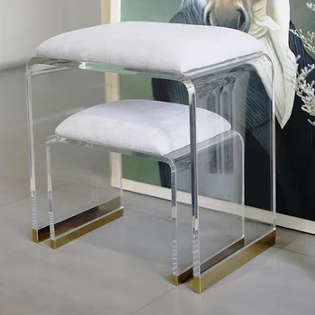 Minimalistinis Modernus Bendrabutis Dizainerio Batų Kėdės už Kambarį Buitinių Plastikinių Kėdžių Šiaurės Miegamojo Baldai Mažai Osmanai H
