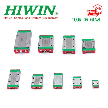 HIWIN Originalus Originali MGW12 Linijinis Vadovas Geležinkelių 100 150 200 250 300 330 400-550mm MGWR12C Linijinis Vadovas+MGW12C 2vnt Slankiklį Blokuoti